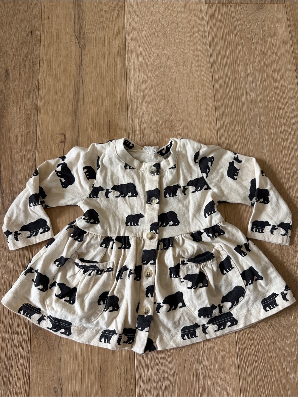 Kate Quinn “three bears” long sleeve dress/top